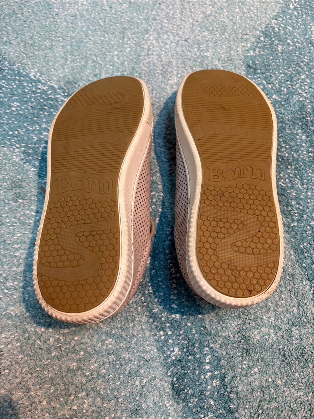 Born Leather Sneakers, Sz 7.5 - Picture 4 of 5